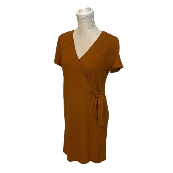 Madewell Texture & Thread Short-Sleeve Side-Tie Dress - Picture 7 of 15